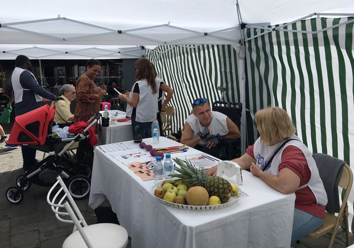 Más de 200 personas acudieron a la ExpoSalud de La Línea/Gibraltar