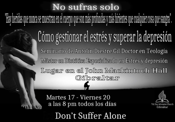 “No sufras solo”. Seminario en Gibraltar
