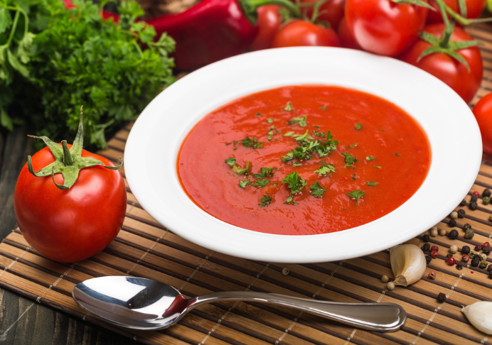 Sopa fría de tomate