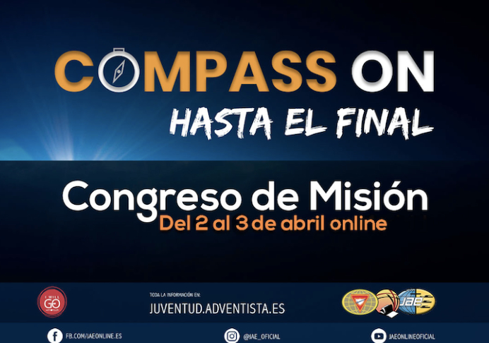 JAE: Congreso de Misión “Compass ON”, del 2 al 3 de abril