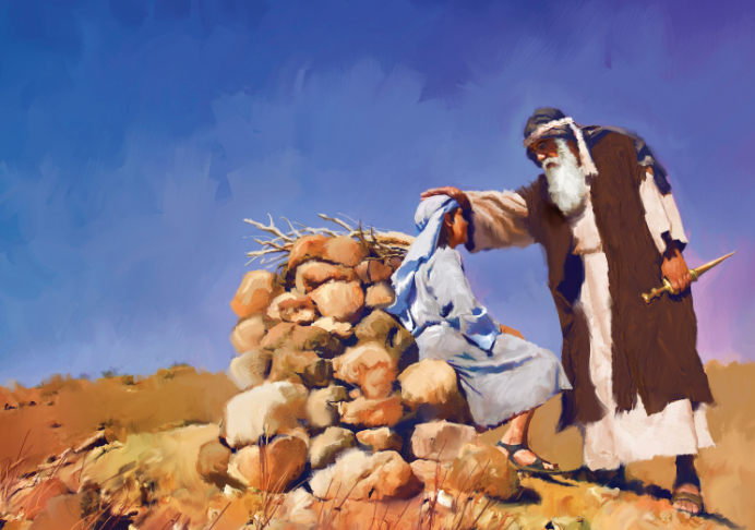 Dios prueba a Abraham. Escuela sabática de menores