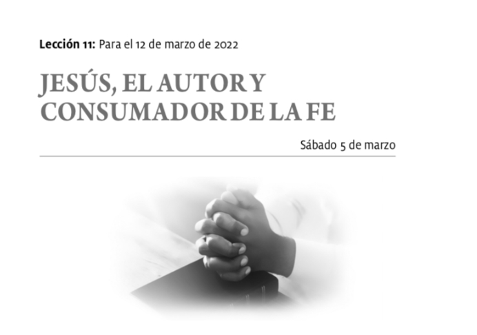 El autor y consumador de la fe, Jesús