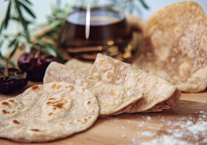 Tortillas de harina de trigo