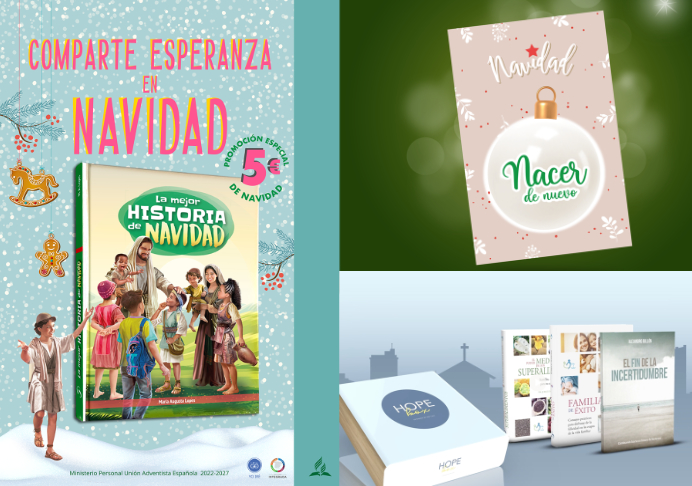 Regala libros, tarjetas misioneras y cajas HopeBox, esta Navidad 2024