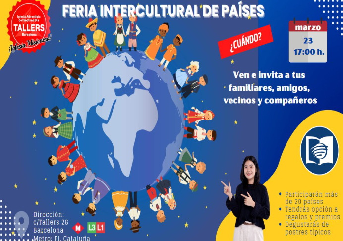 Feria intercultural de países en Barcelona-Tallers