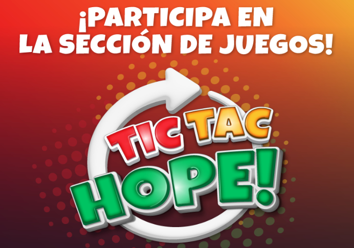 Este Fin de Año, ¡participa en «Tic, Tac, Hope»!