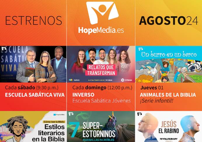 Estrenos HopeMedia – agosto 2024