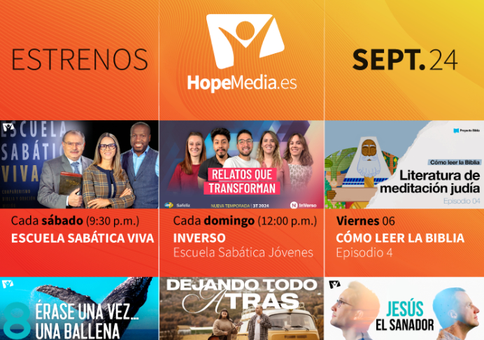 Estrenos HopeMedia – septiembre 2024