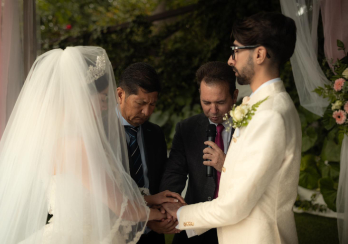 Saúl y Danielly, primer matrimonio de Tenerife-Icod