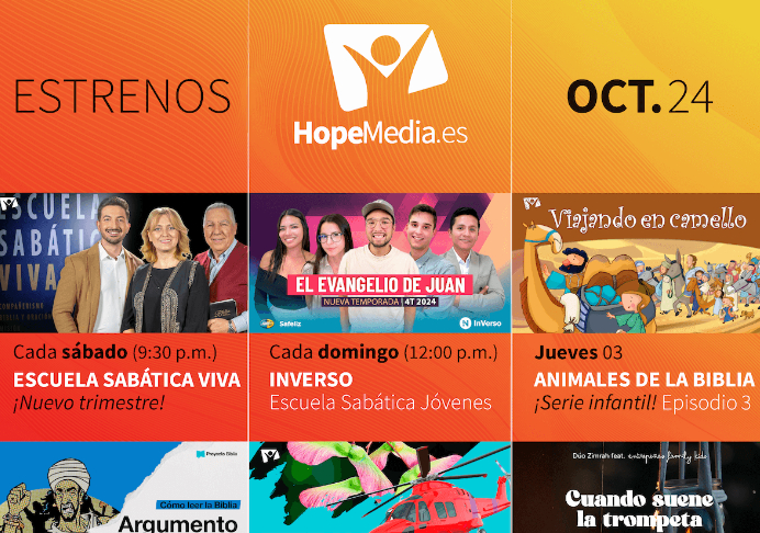 Estrenos HopeMedia – octubre 2024