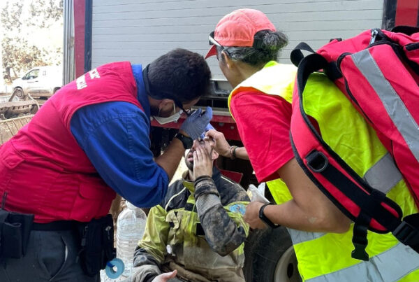 ayuda sanitarios adventistas por la DANA