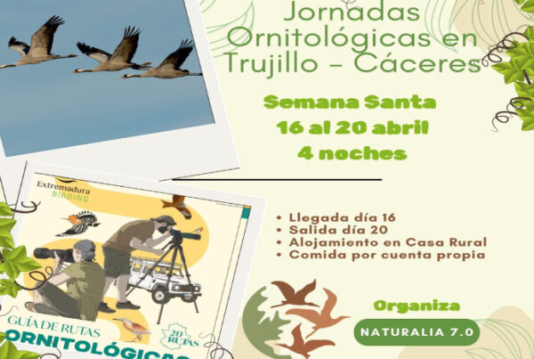 Trujillo jornadas ornitológicas Naturalia