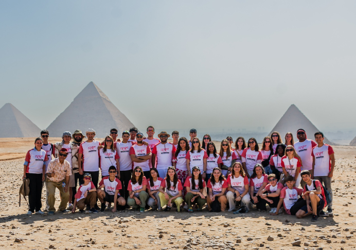 1º Viaje misionero de voluntarios del CAS a Egipto