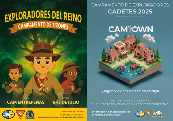 Campamentos JAE de Tizones y Cadetes 2025