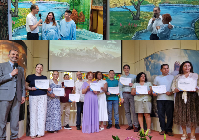 7 Bautismos y 7 profesiones de fe en Barcelona-Guinardó
