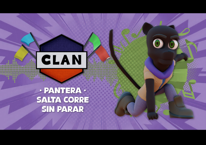Pantera: Salta corre sin parar – canción CLAN