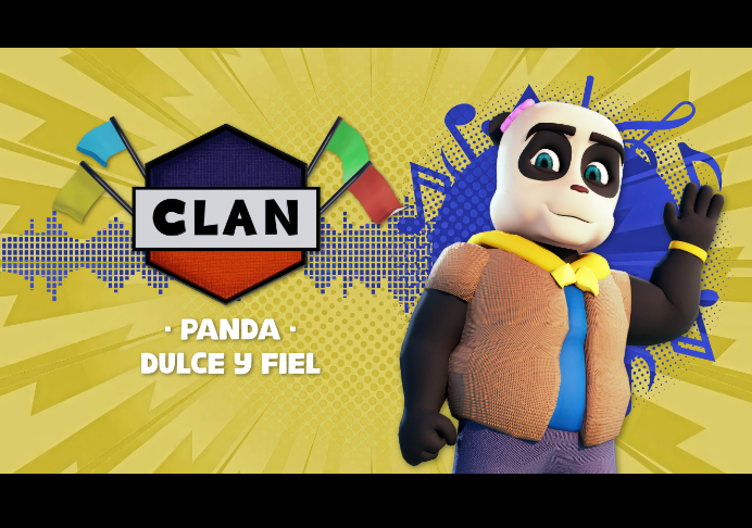 Panda: Dulce y fiel – canción CLAN