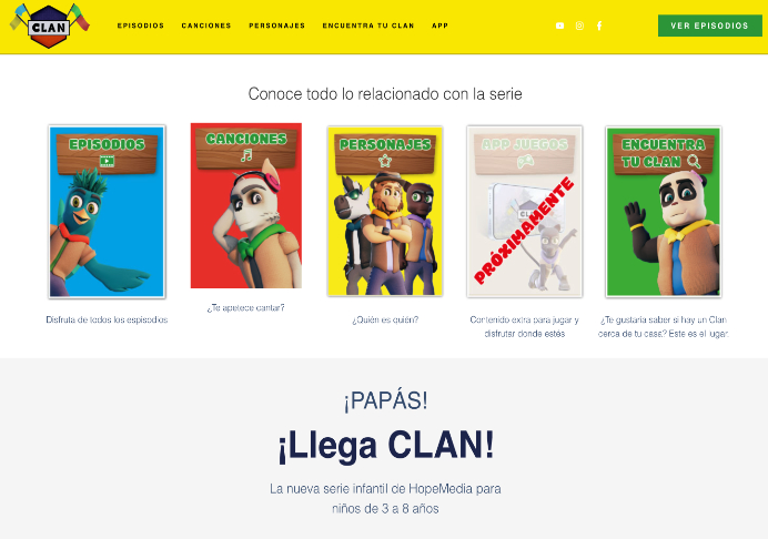 ¡Disfruta con tus hijos, este verano, de la plataforma CLAN!