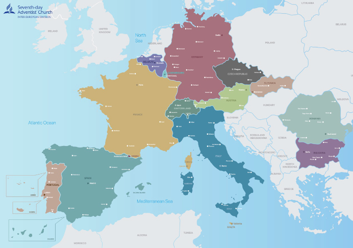 División Intereuropea: 150 años en la misión