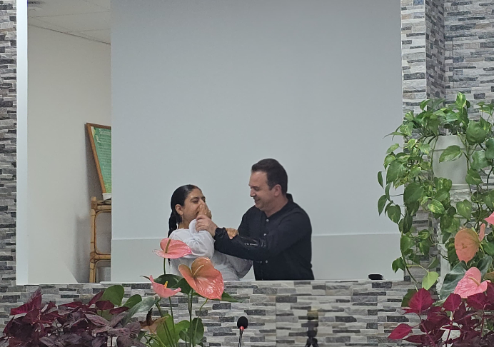 Bautismo y testimonio de Laura, desde Tenerife Sur
