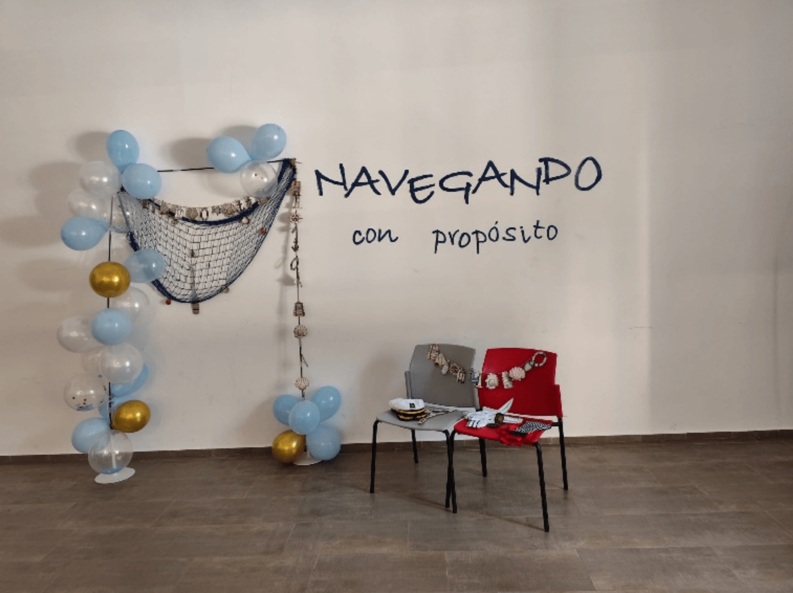 Nuestro lema: Navegando con propósito.