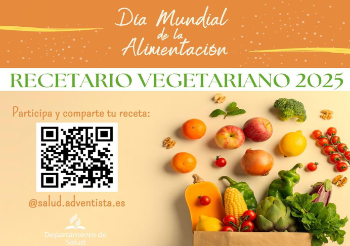 Participa en el Recetario Vegetariano 2025