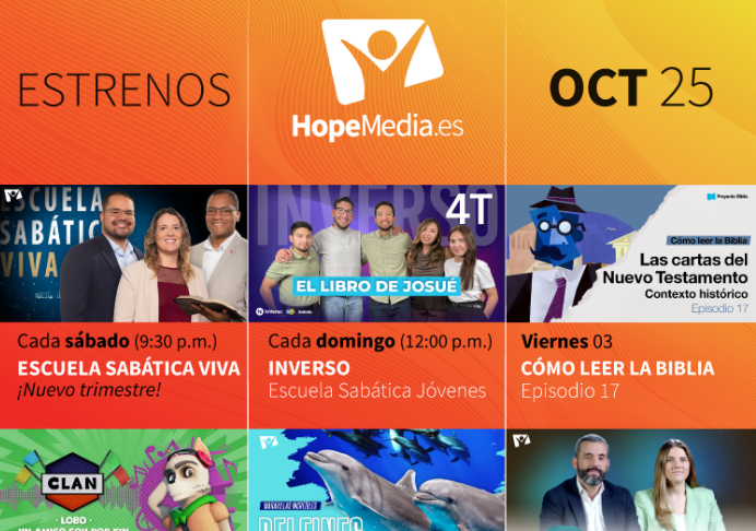 Estrenos HopeMedia – octubre 2025