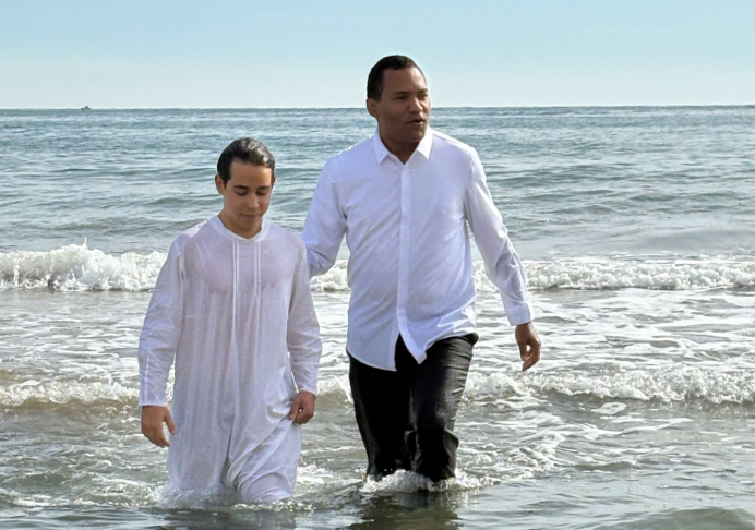 Alex se bautiza en Oropesa del Mar