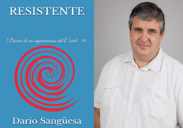 Darío Sangüesa, presenta su libro: «Resistente»