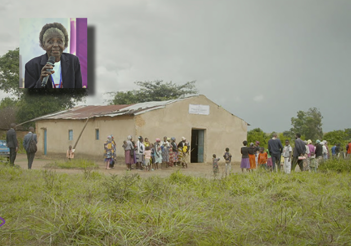 Enfermera jubilada edifica 12 templos en Angola