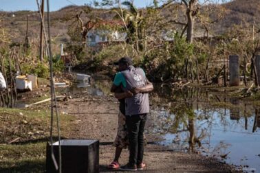 ADRA visita zonas fuertemente golpeadas en Laconia, Jamaica.