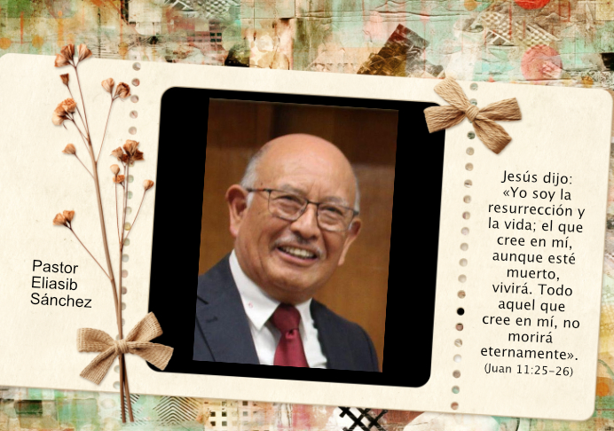 El pastor Eliasib Sánchez pasa al descanso