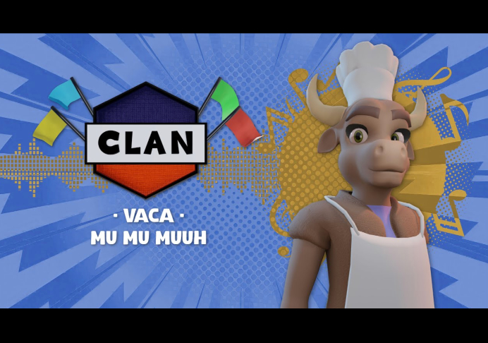 Vaca: Mu mu muuh – canción CLAN