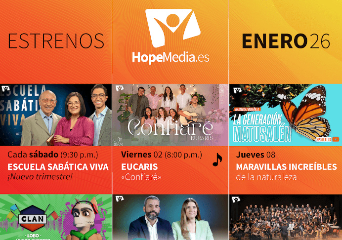 Estrenos HopeMedia – enero 2026