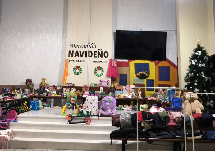 Mercadillo Navideño Solidario en Zaragoza-Torrero