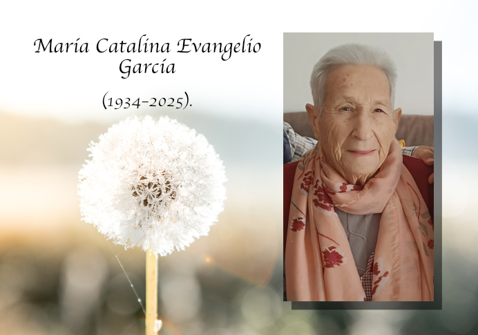 María Catalina Evangelio, In Memoriam