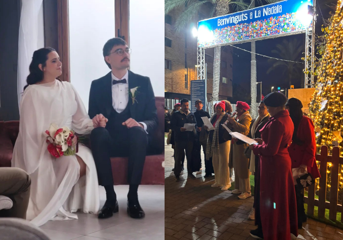 Villajoyosa celebra boda y villancicos en diciembre 2025