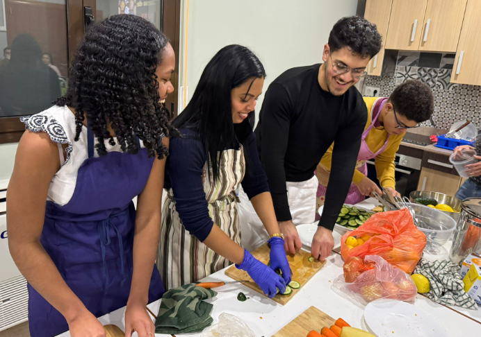 Cocina sana y vegana, en la Iglesia de Reus.
