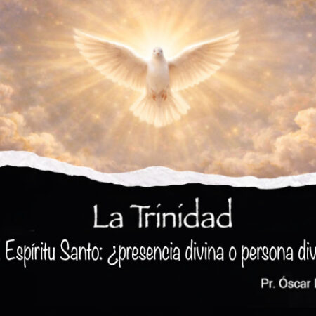 El Espíritu Santo: ¿presencia divina o persona divina?