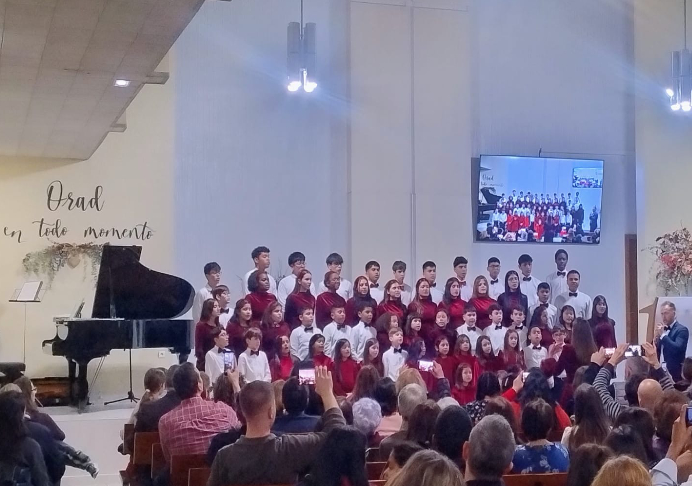 Concierto del Coro Armonía, de Vallecas, en Torrero Zaragoza