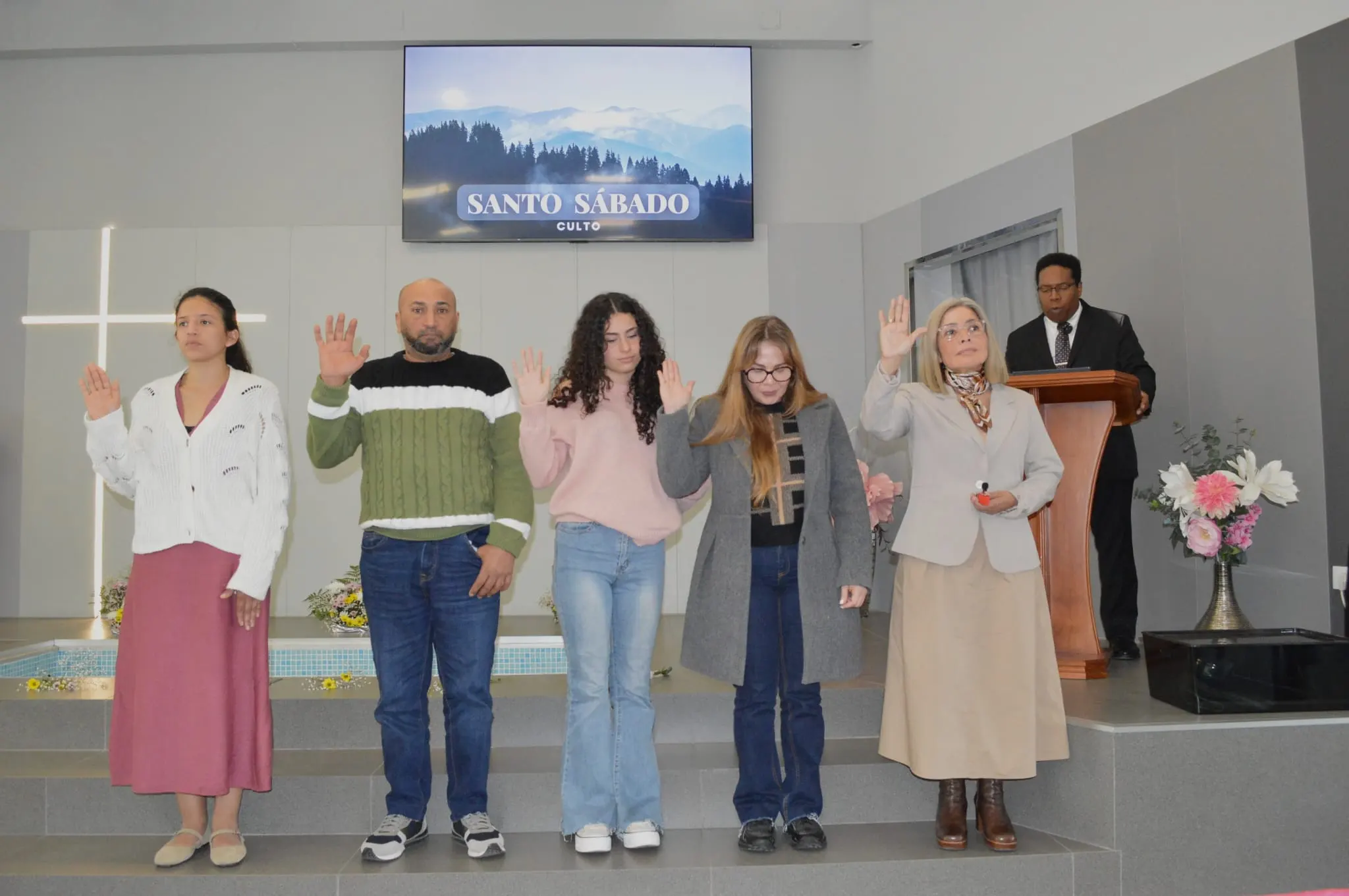 Bautismos en la Iglesia de Adventista de Málaga
