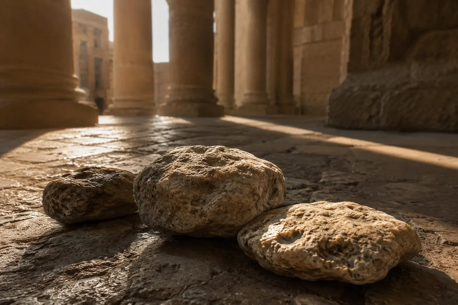 Las piedras escucharon todo: Jesús en el templo