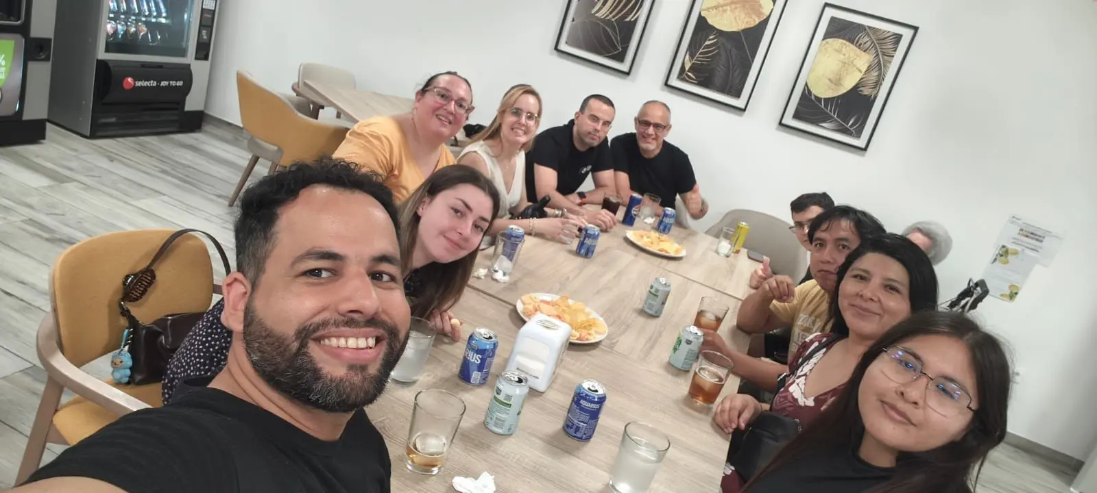 Jóvenes adventistas Jaén visitan la residencia AMAVIR
