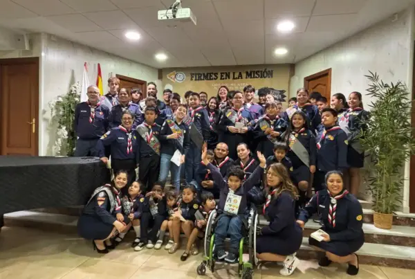 investidura Club de Exploradores Madrid