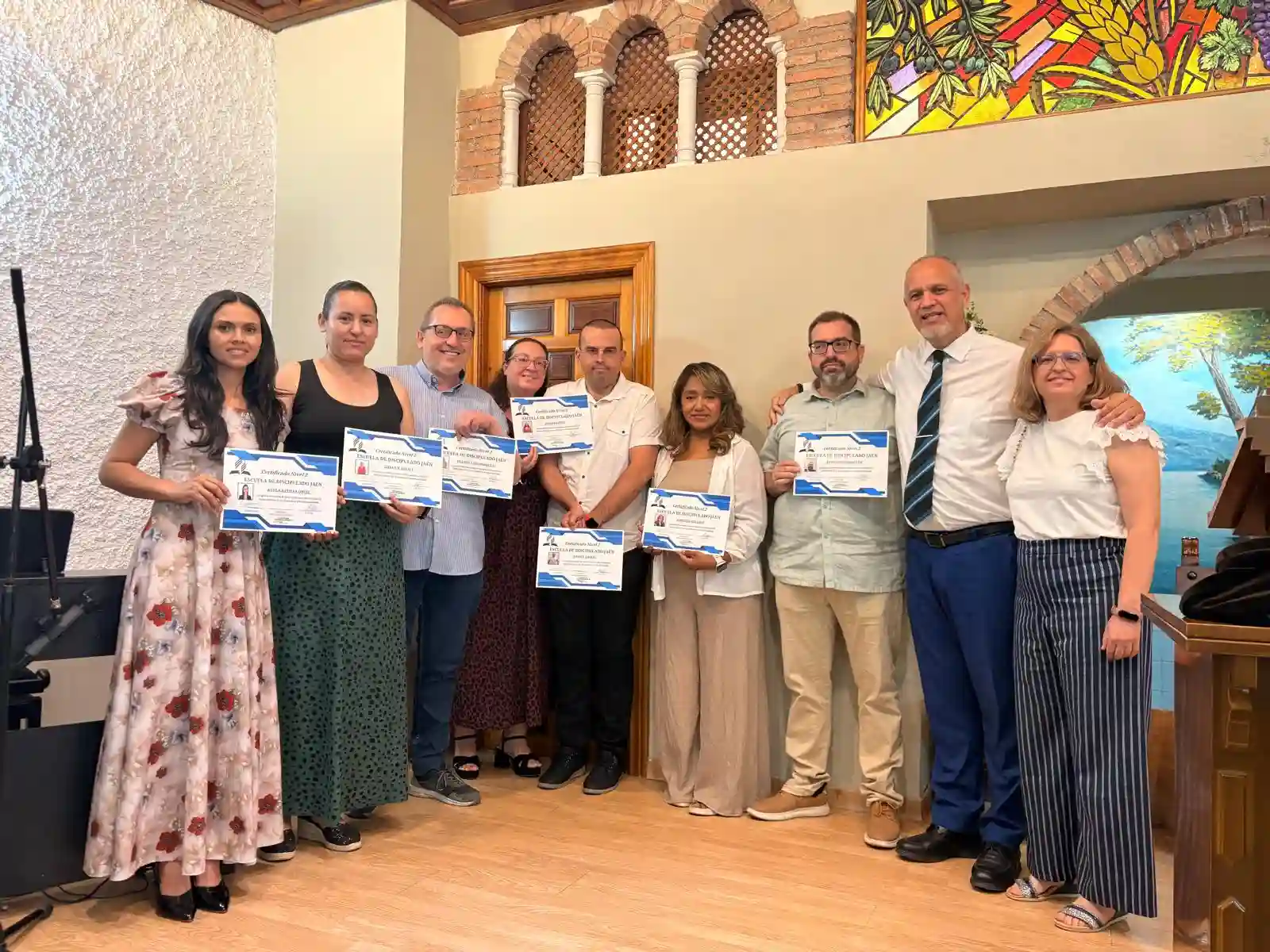 Escuela de Discipulado Jaén: certifica a nueve