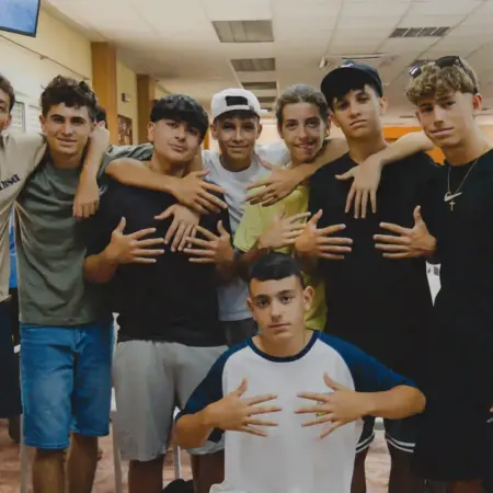 Cadetes celebrando CAMTOWN 2026