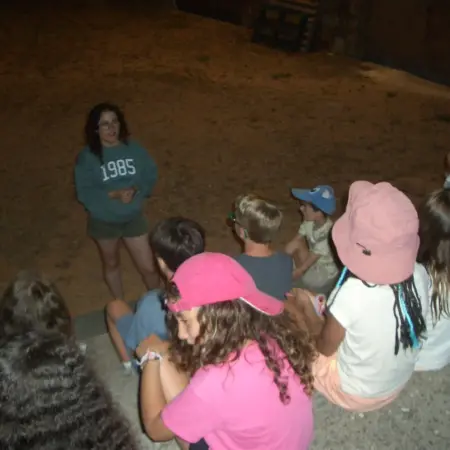Velada nocturna del Campamento de Tizones