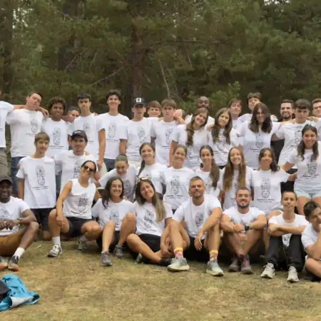 Jóvenes del JAE en el Campamento "Sin Fronteras"