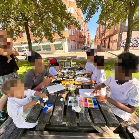 niños talleres Plataforma de Cuidado León