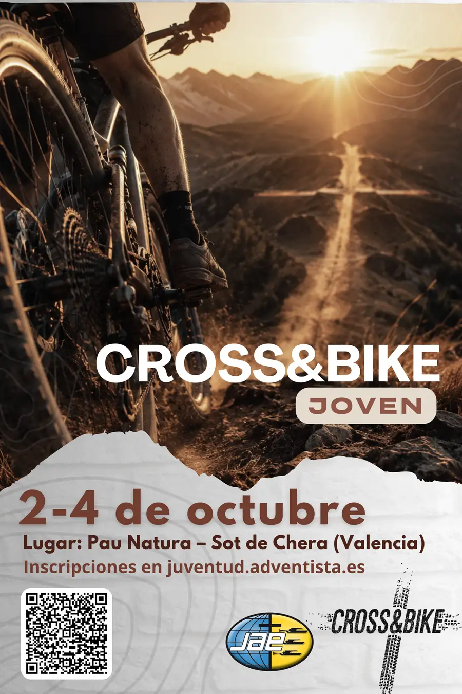 CROSS&BIKE Joven 2026: bicicleta y fe en Valencia